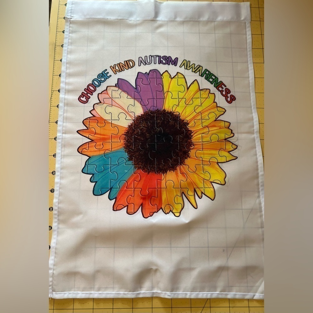 Brand New Hot off the Press sublimation Yard Flag!